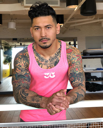 ItsALifeStyle X Guzman Tank-Pink